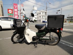 日研リボックス（仮称）搭載のバイク